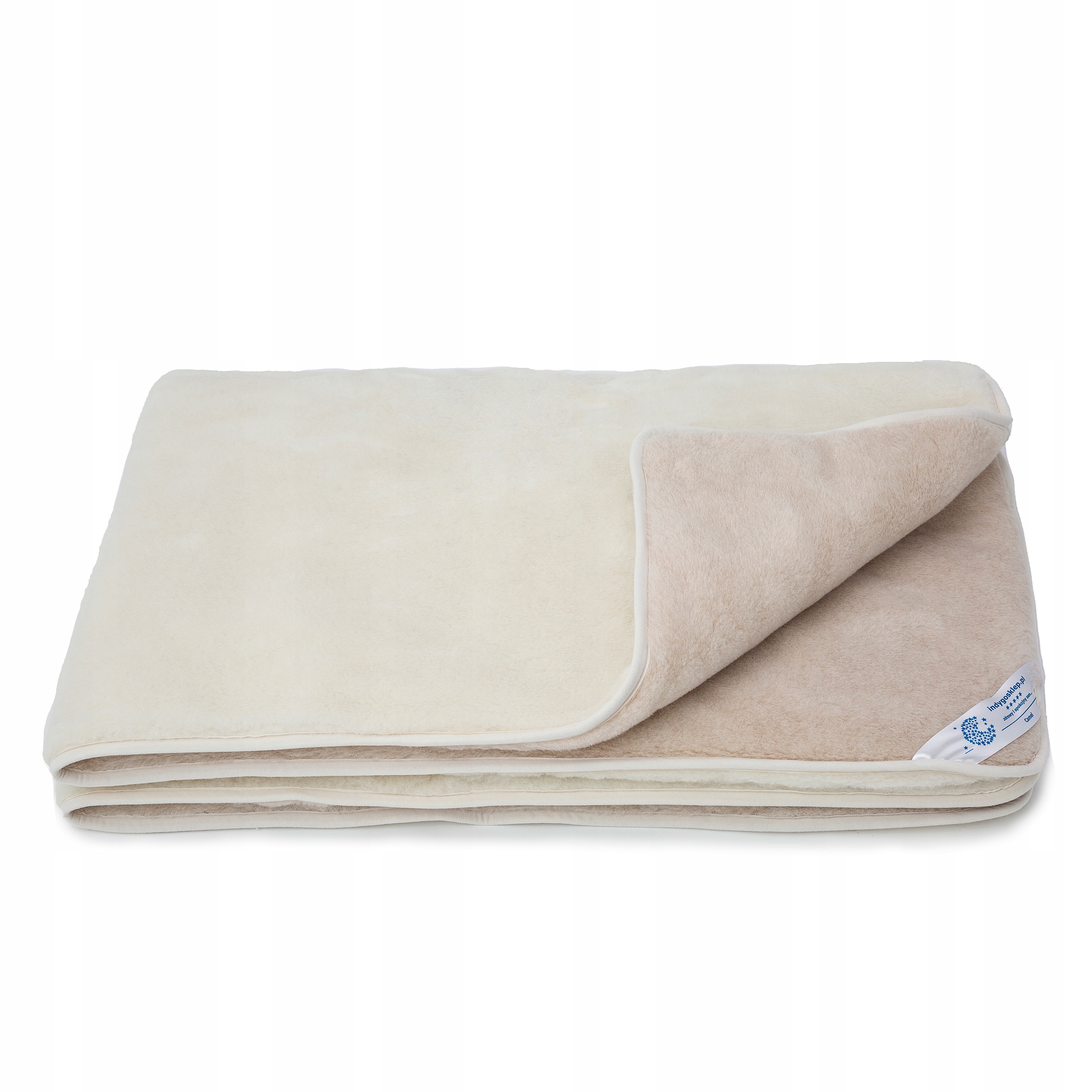 

Kołdra Wełniana 140x200 Camel Jasny Kaszmir Gładki