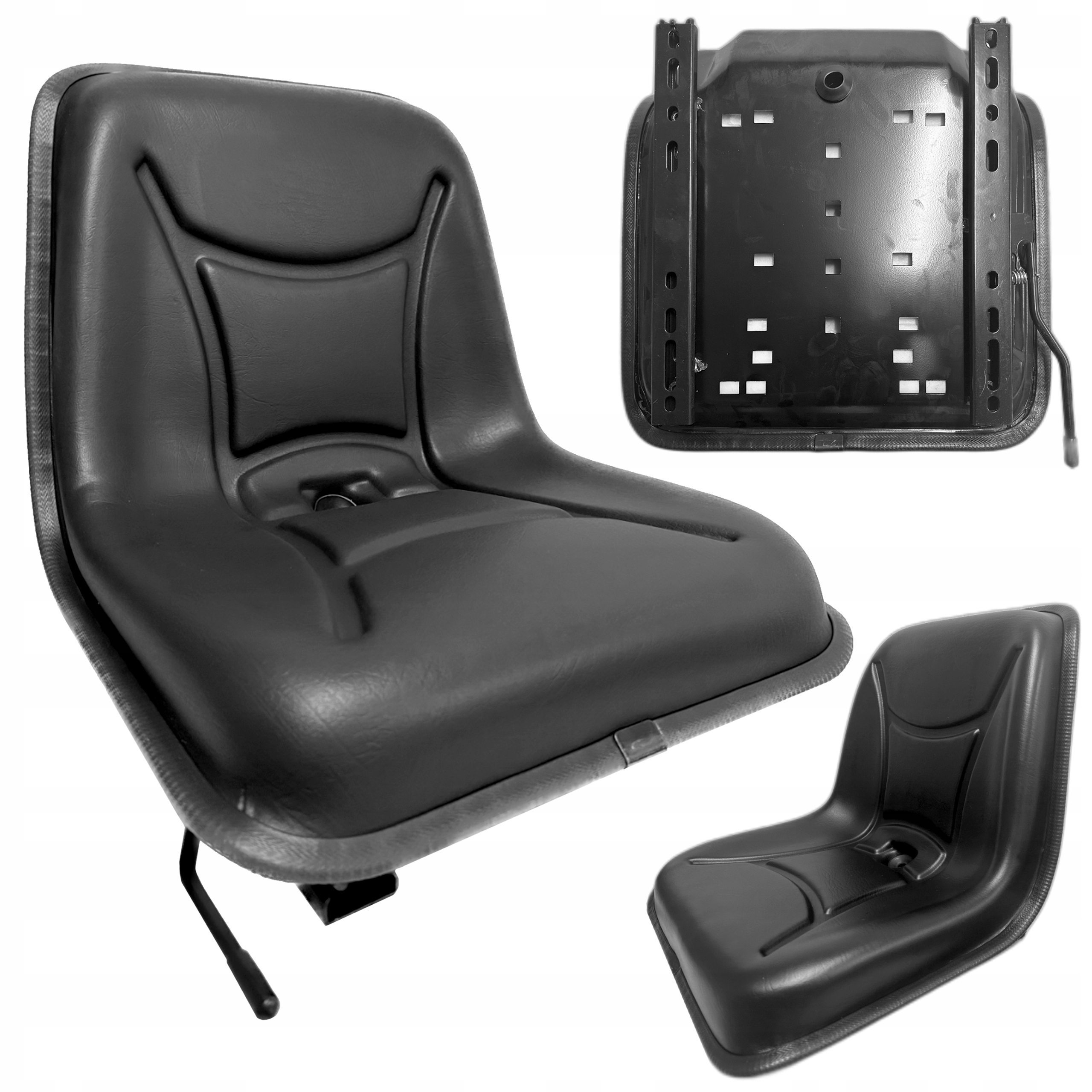 Univerzální sedadlo, sedadlo vysokozdvižného vozíku, vidlice Hds, jeřáb, sekačka z Pvc