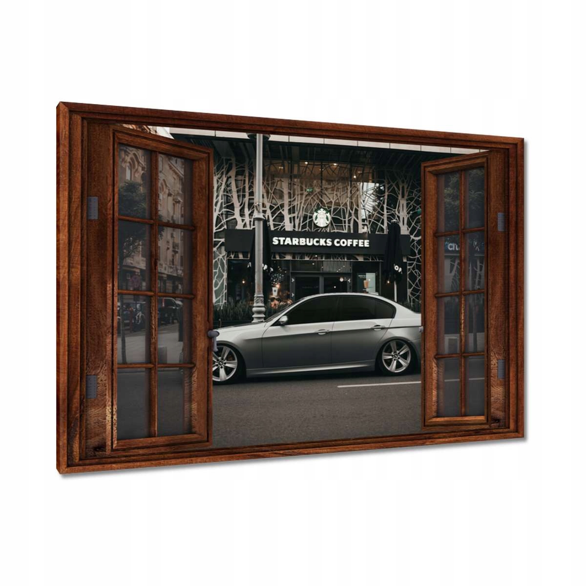 Obrazy 120x80 Beemkou pro Starbucks Bmw