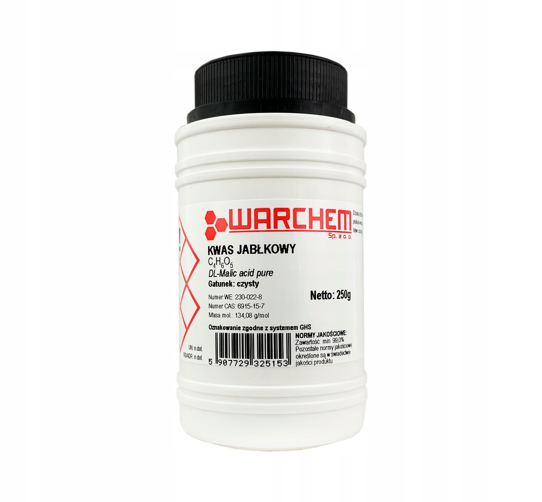 

Kwas Jabłkowy czysty 250g