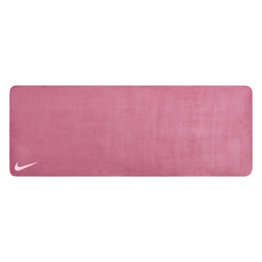 Nike Ručník na jógu Yoga Towel Protiskluzový Mikrovlákno 180x66 cm růžový