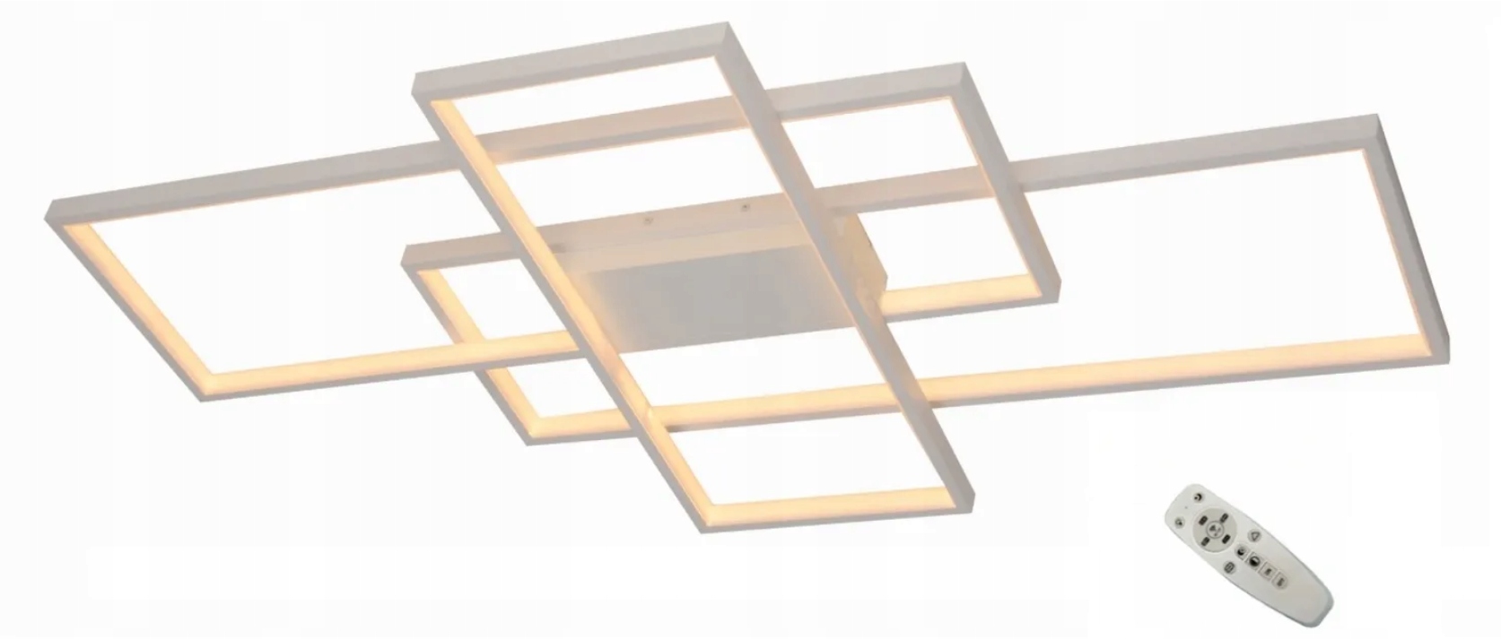 Plafon prostokatny Mikka-Hansen 140/75 biała