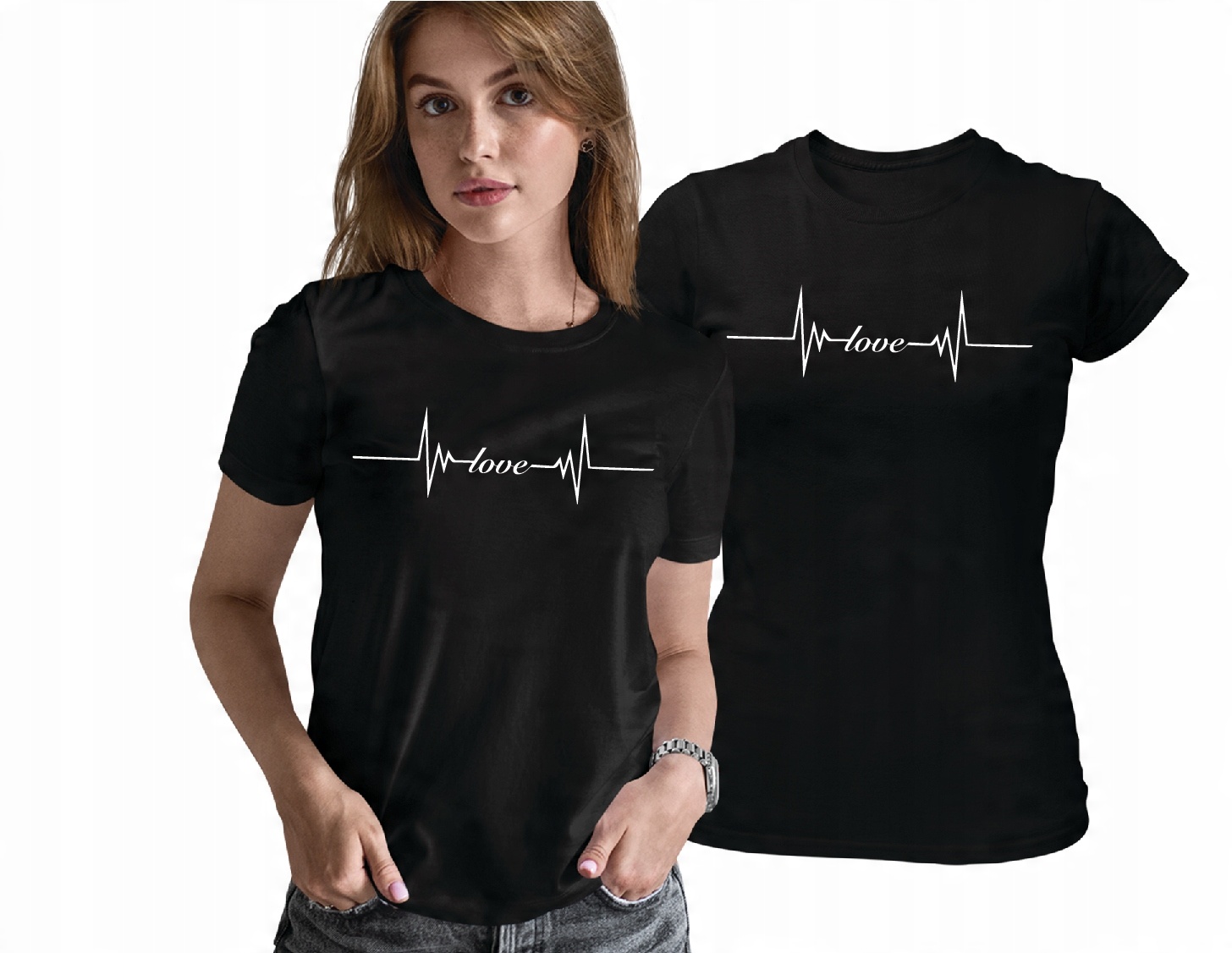 

T-shirt, koszulka damska z napisem love Na Prezent