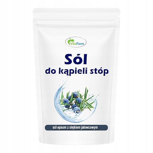 

Sól Do Stóp Sól Epsom Z Olejkiem Jałowcowym