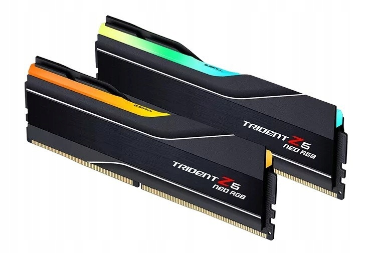 Paměť Pc DDR5 64GB (2x32GB) Trident Neo Amd Rgb 6000MHz CL26 Black