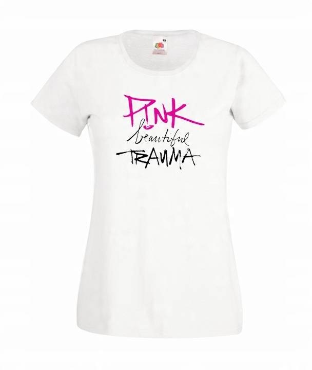

XXL Koszulka Damska Pink Beautiful Trauma Wzór