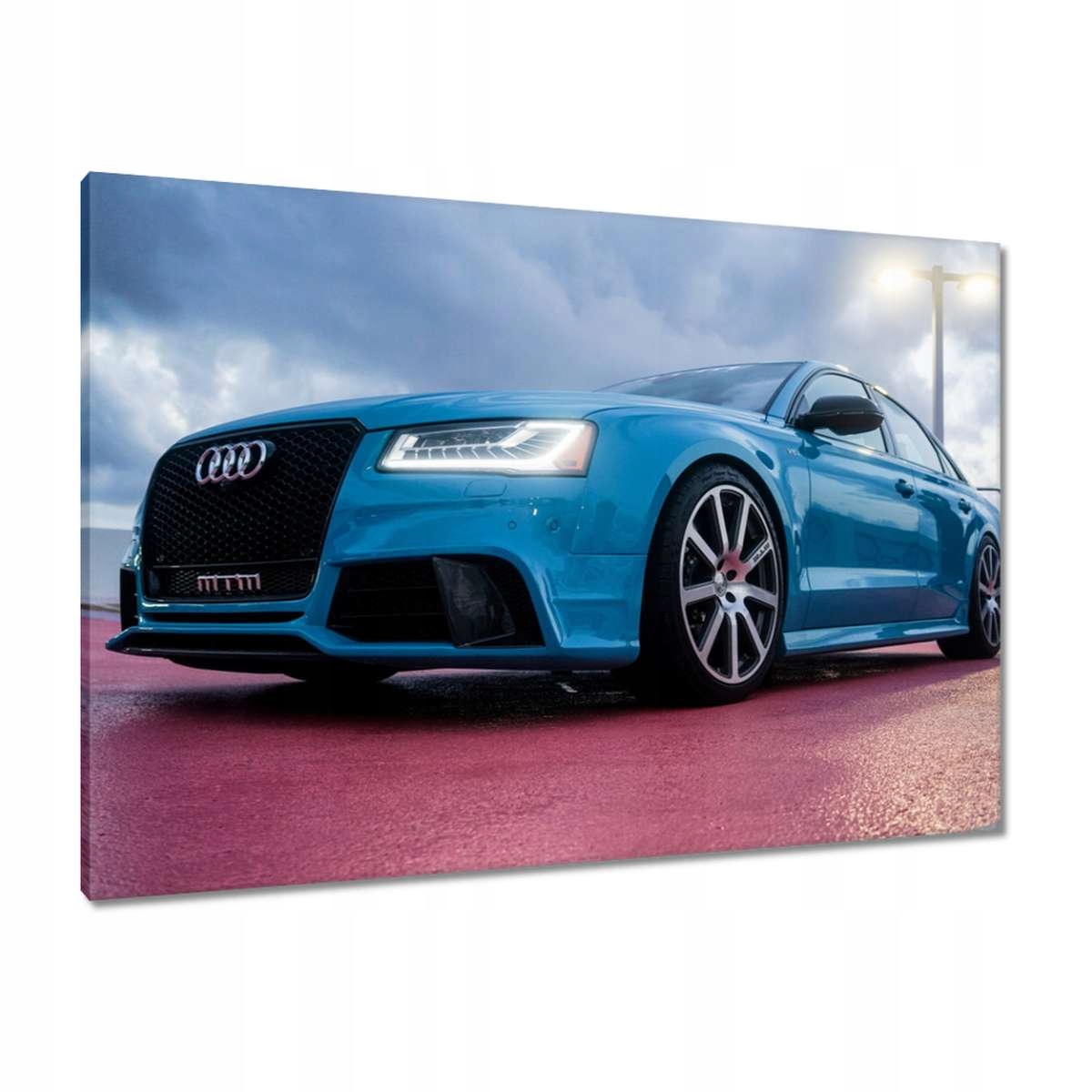 Obrazy 100x70 Modré Audi