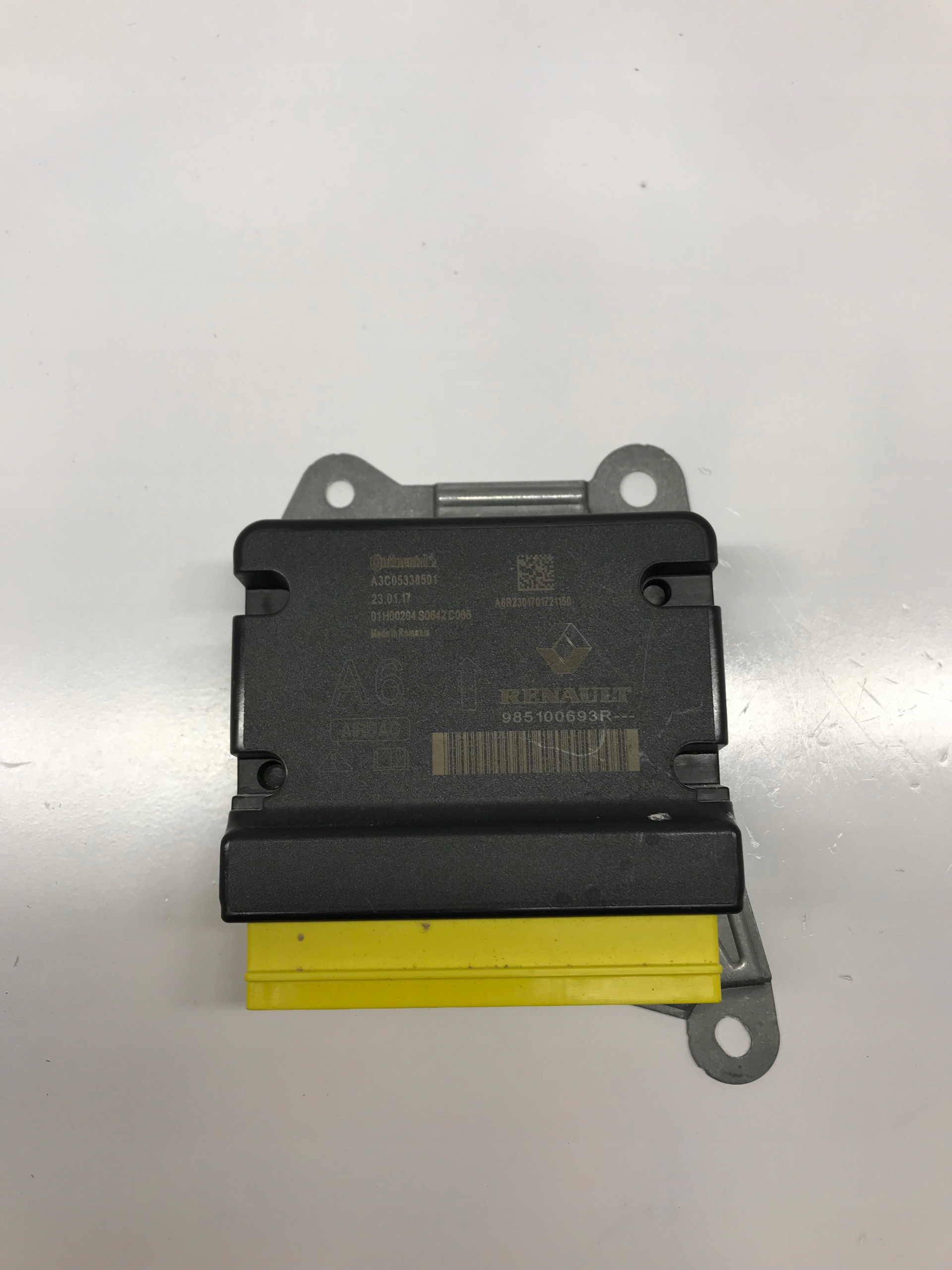 NOWY SENSOR AIRBAG RENAULT DACIA 985100693