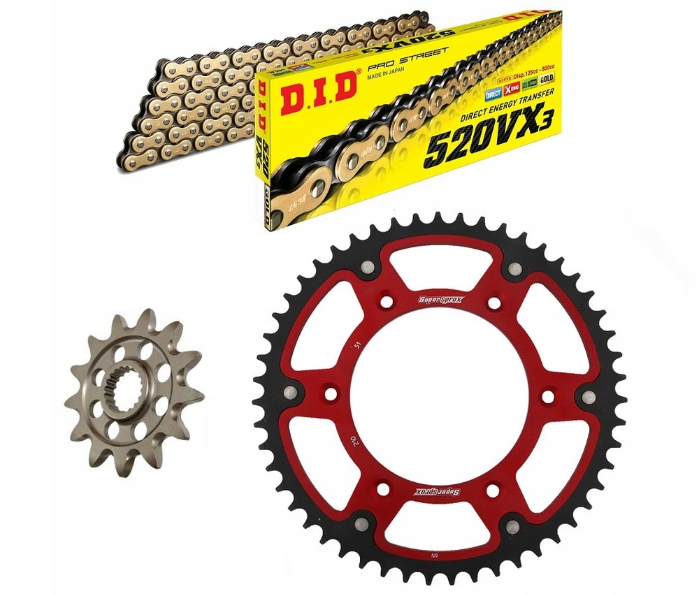 Z0593.5556 - HONDA CRF 250 R 11-17 комплект привода SUPERSPROX