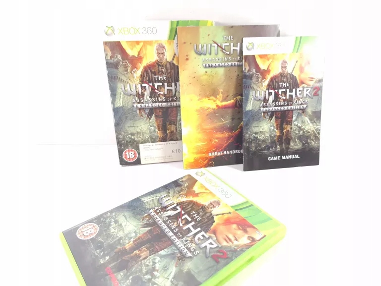 The Witcher II Assassins of Kings Enhanced Edition Xbox 360 pudełkowa