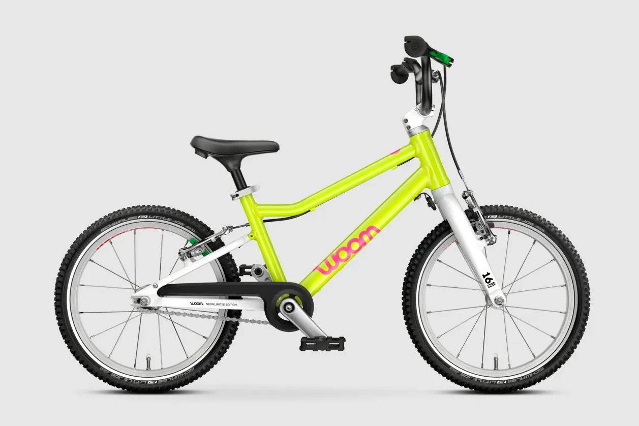 Rower dziecięcy Woom Go 3 Ltd neon lime