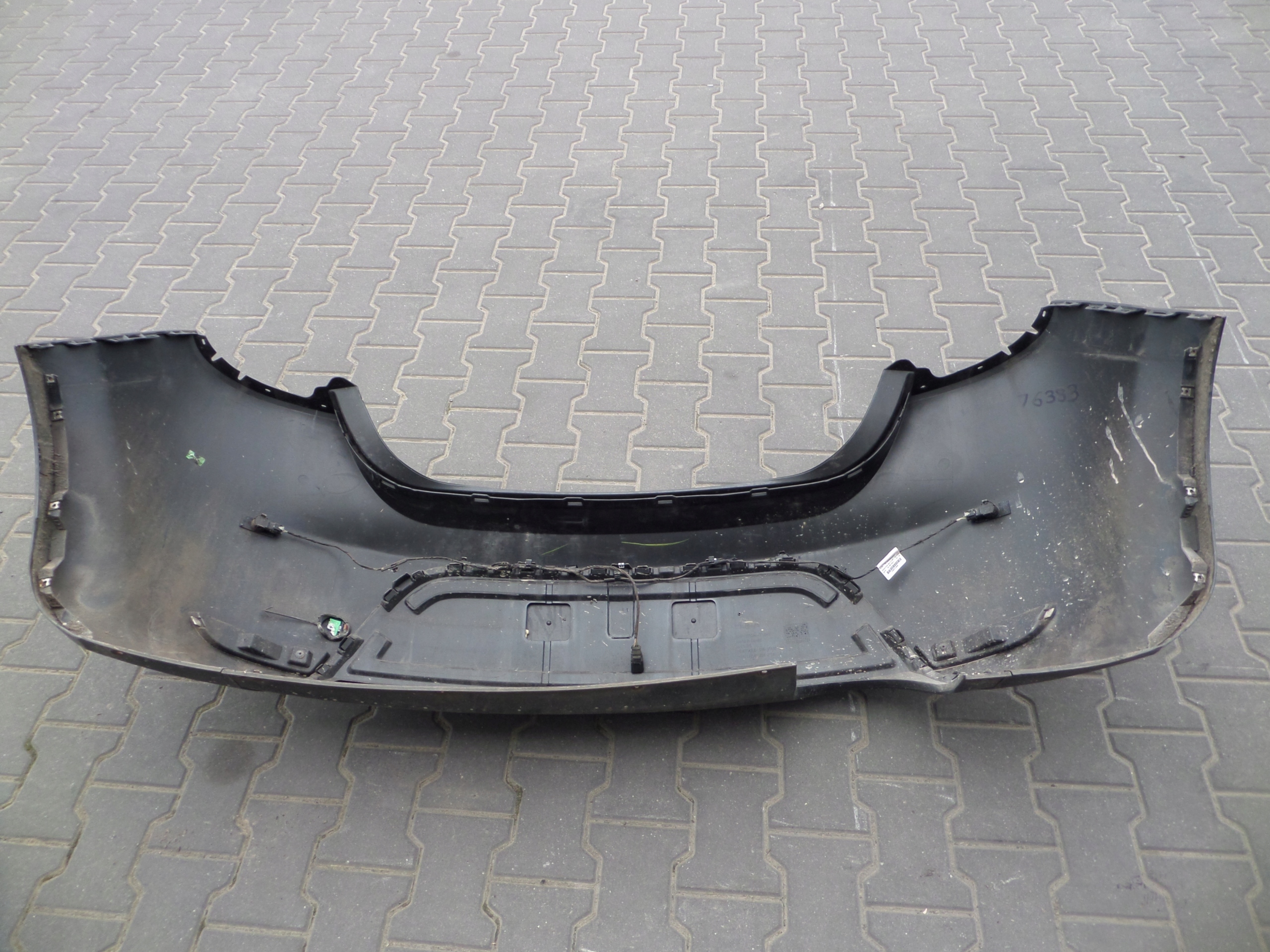 original SEAT LEON 2 II LIFT 09-12r bumper rear part 4XPDC