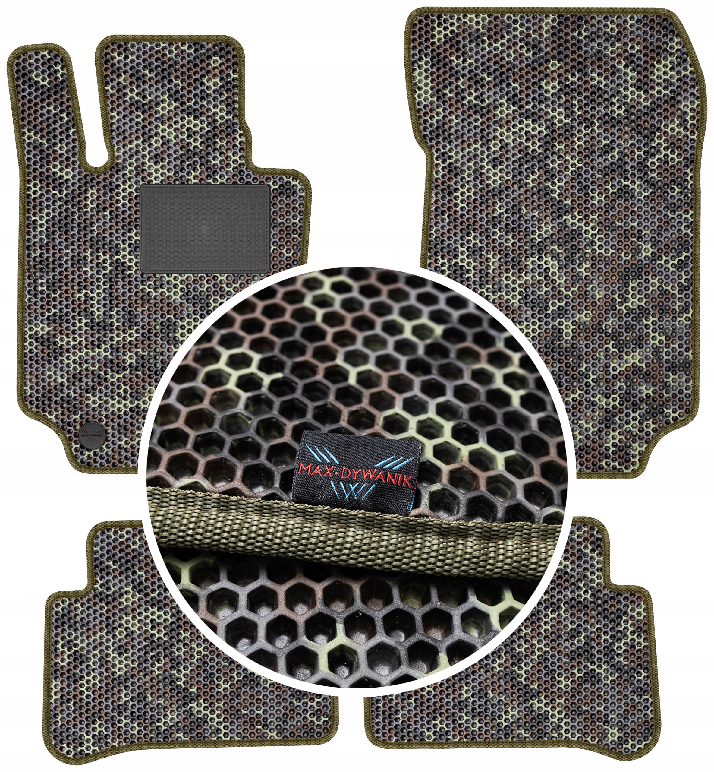 Mercedes Cls W218 2010-2018 Gumové rohože Eva Moro