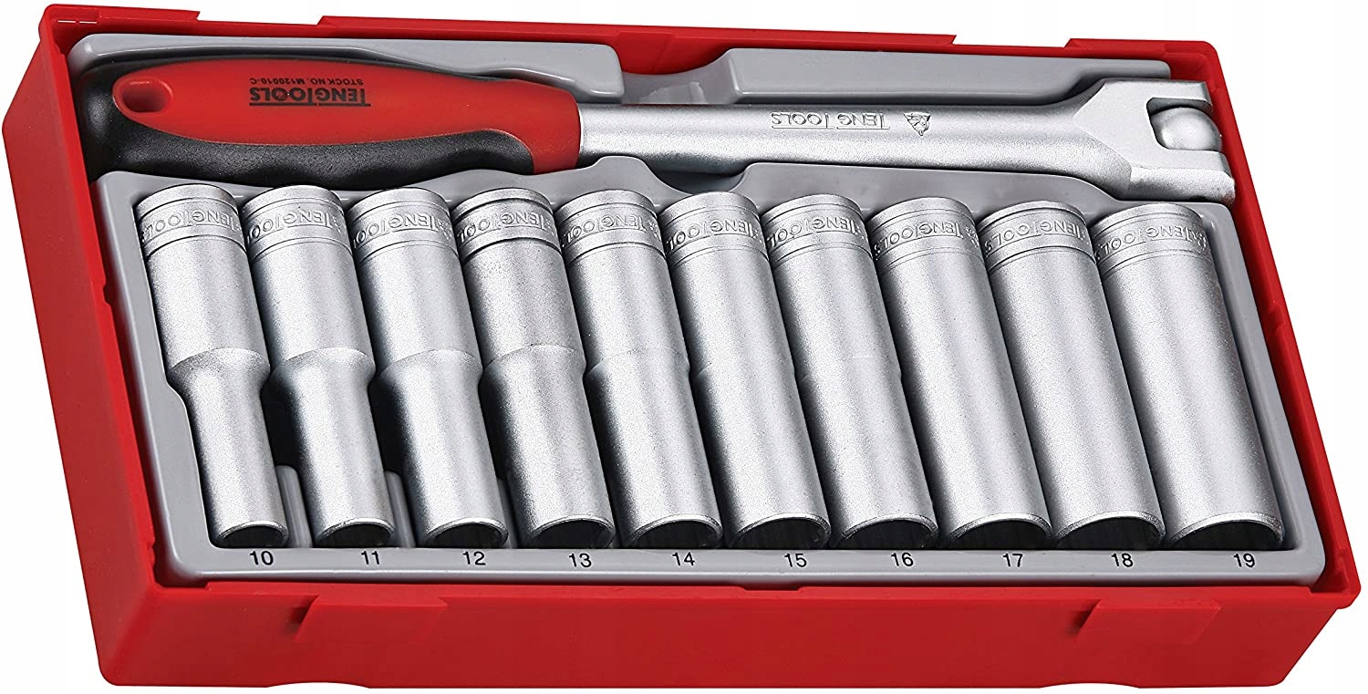 Sada nástrčiek s uchopením 1/2 Teng Tools TT1211