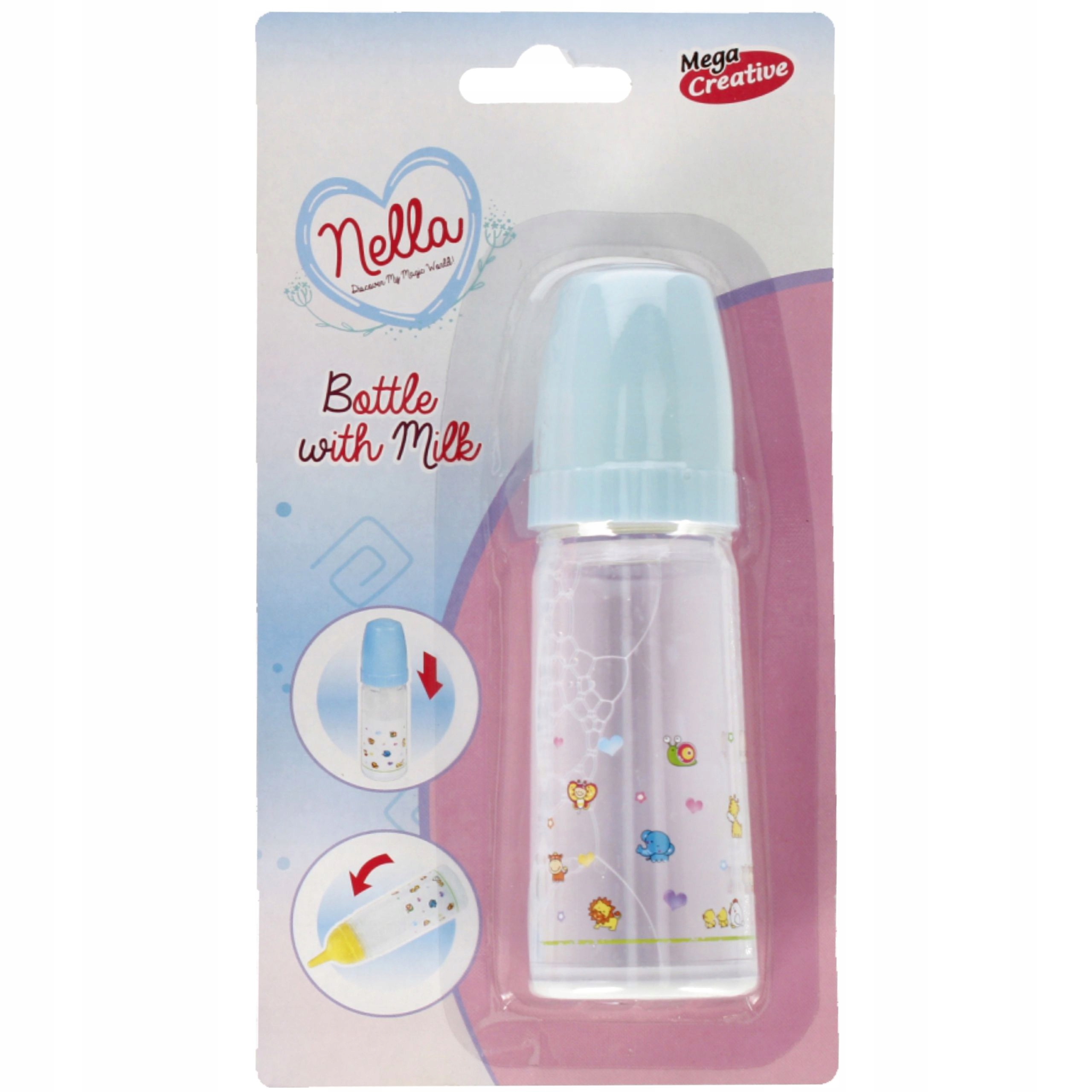 MAGICZNA BUTELKA Z MLEKIEM MLEKO DLA LALKI