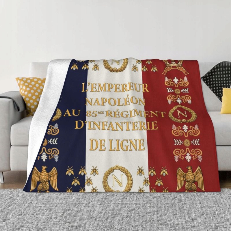 KOC Fleur De Lis France French Flag Blankets (57etrfhh) • Cena, Opinie