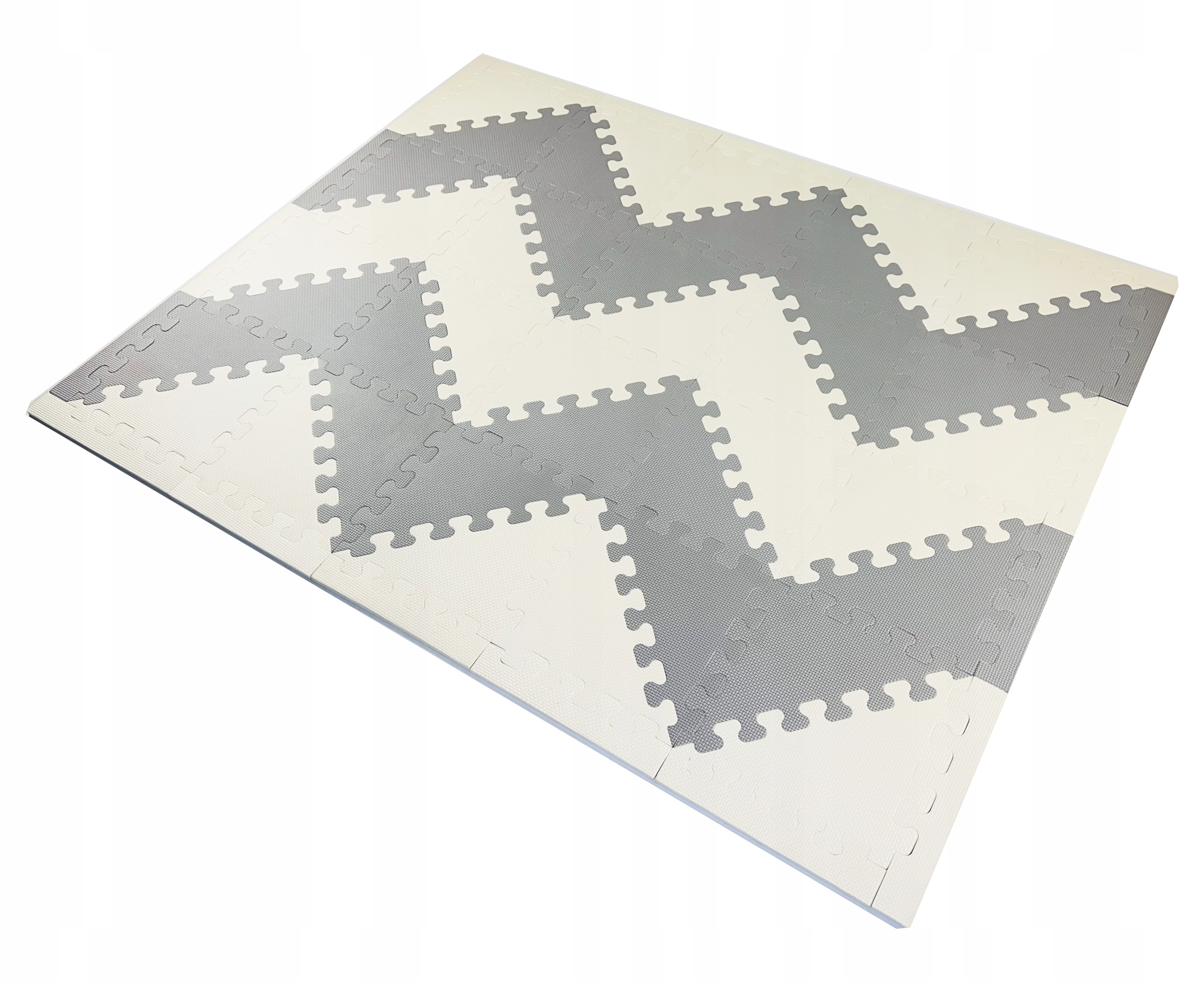 PUZZLE PIANKOWE MATA PIANKOWA dla Dzieci na Podłogę TRÓJKĄTY 40el EVA GRUBA Rodzaj puzzle