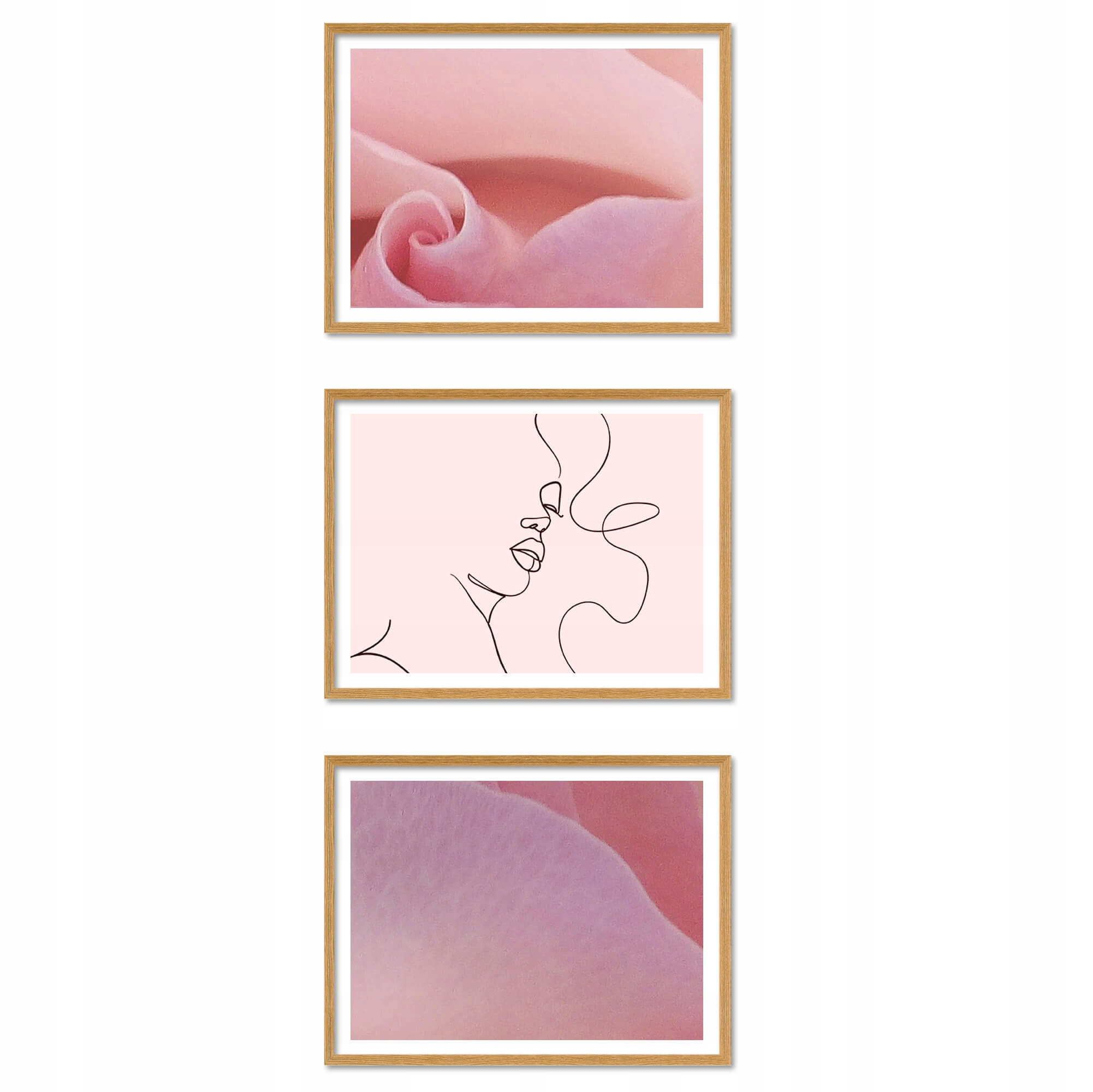 Sada přírodních rámečků – galerie fotorámečků