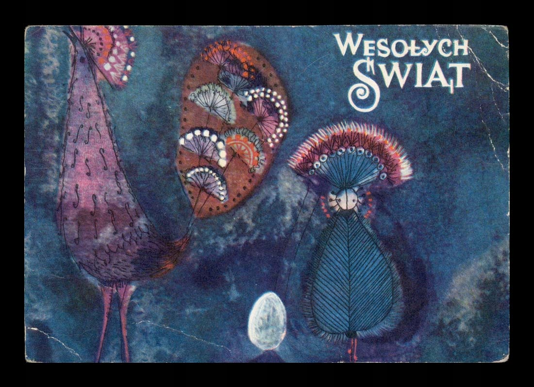 MARIA TOKARCZYK - WIELKANOC - WESOŁYCH ŚWIĄT - PAWIE JAJO