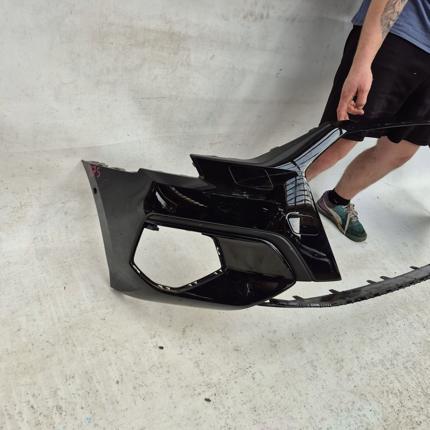 AUDI A3 IV 4 8Y 20-24 bumper front front washer PDC