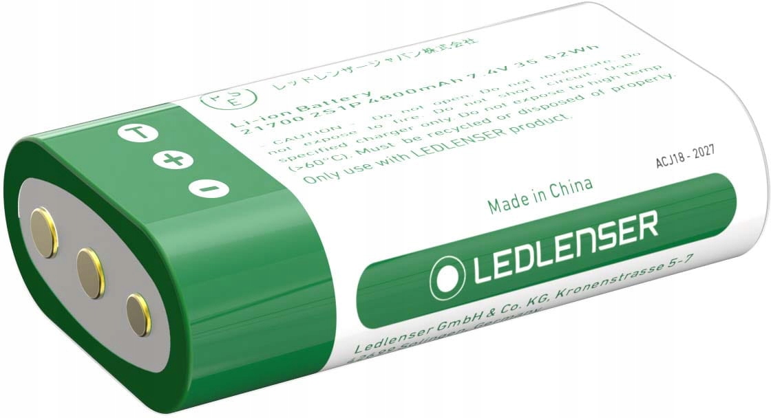 

Akumulator Ledlenser 21700 Li-ion 4800 mAh 2 szt.