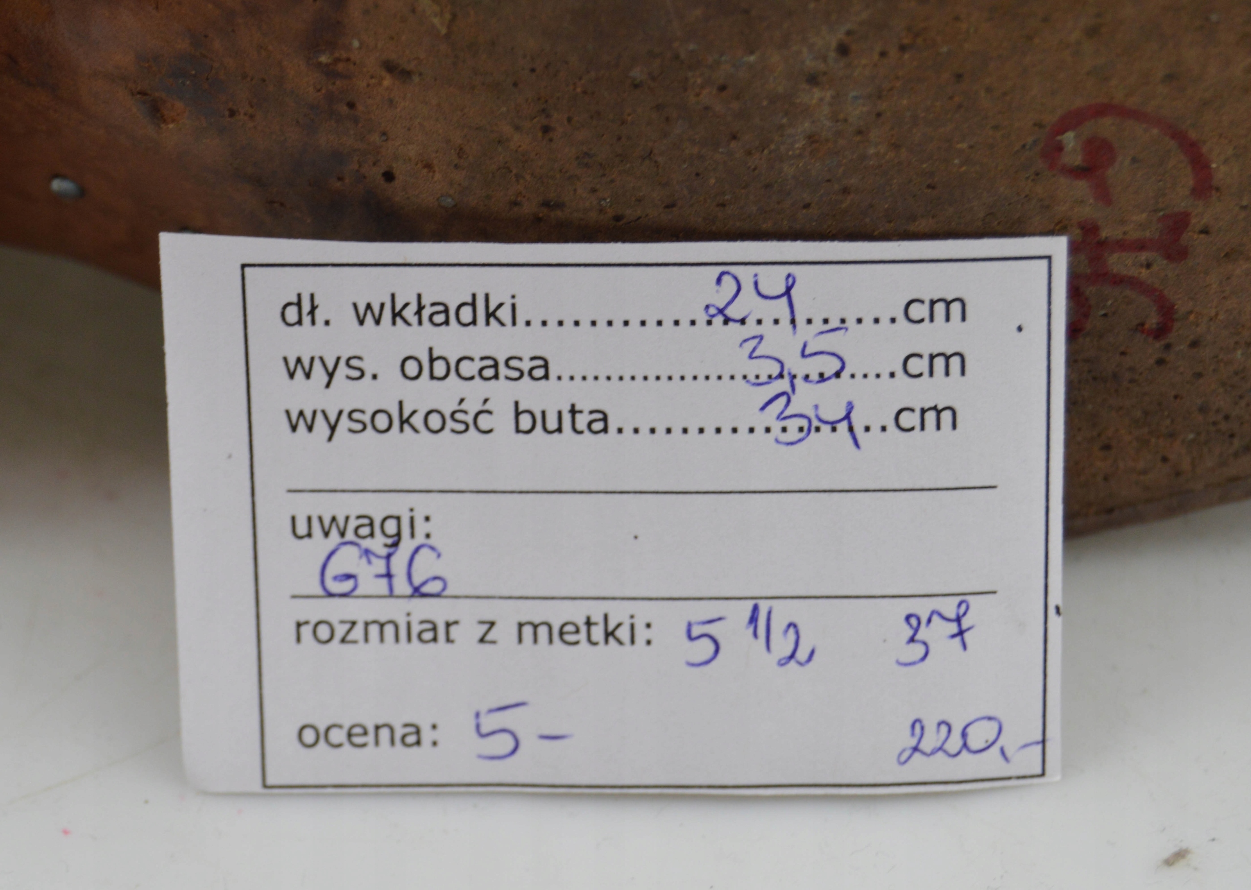 G76 Buty Kowbojki Country Vintage Sendra 37 Fason kowbojki