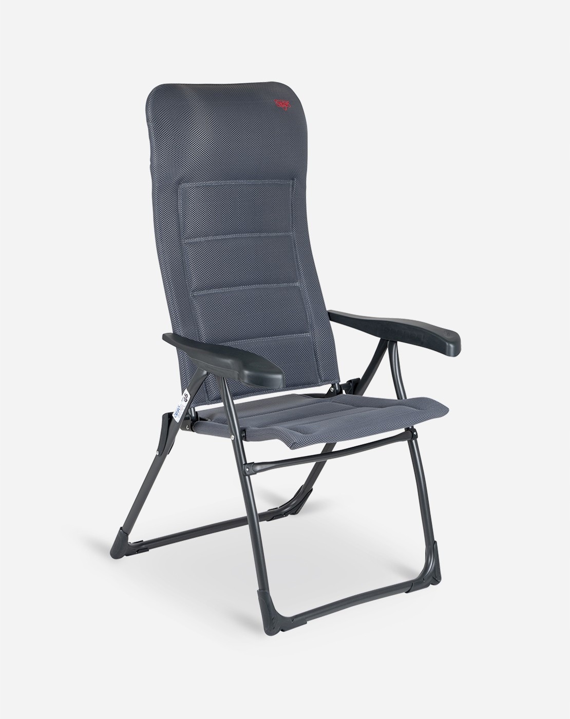 Krzesło AP/215 szare Air Deluxe Crespo na kemping, do przyczepy, kampera