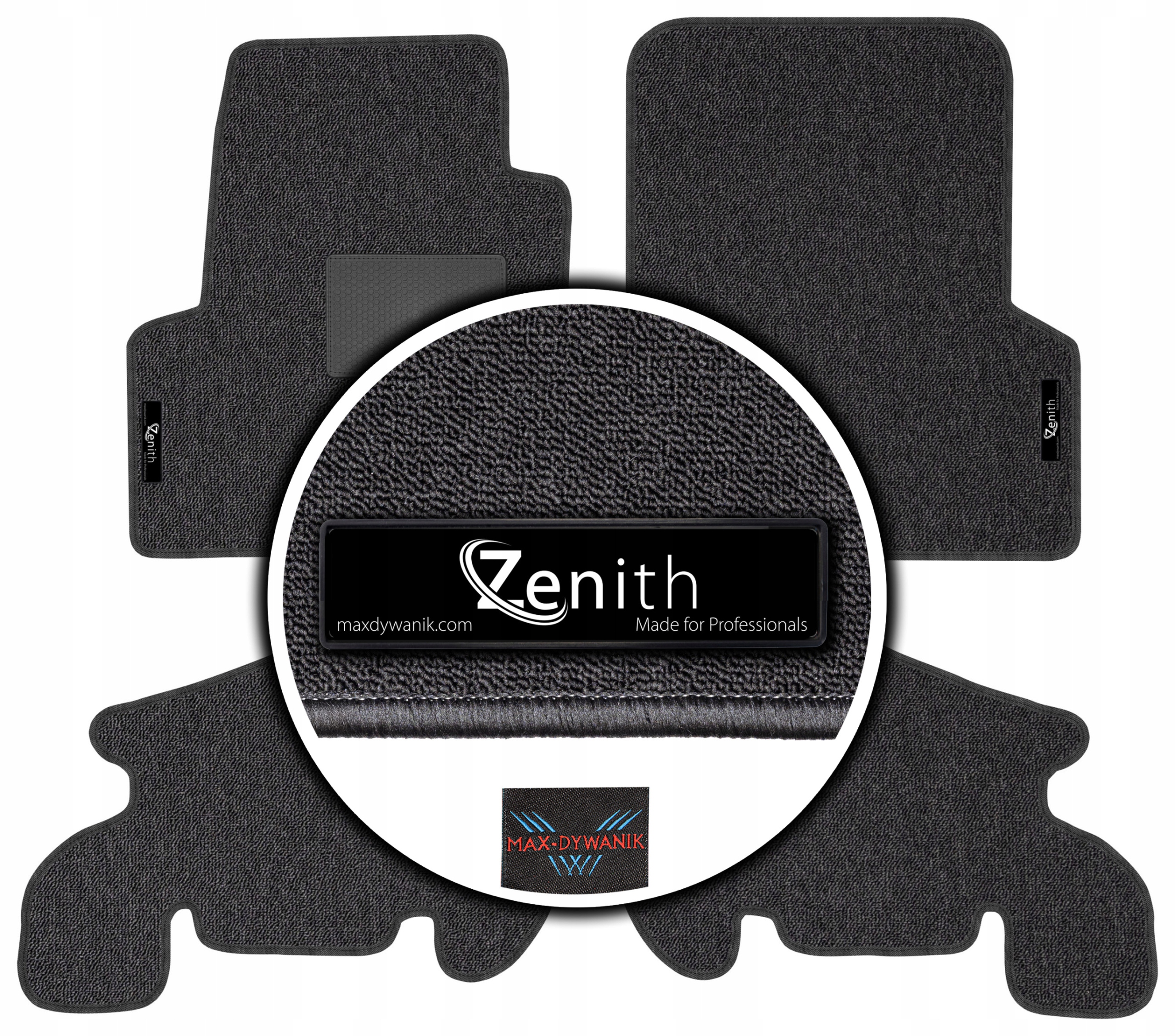 Jeep Wrangler I Tj 1996-2007 Koberce do auta Max-dywanik Zenith
