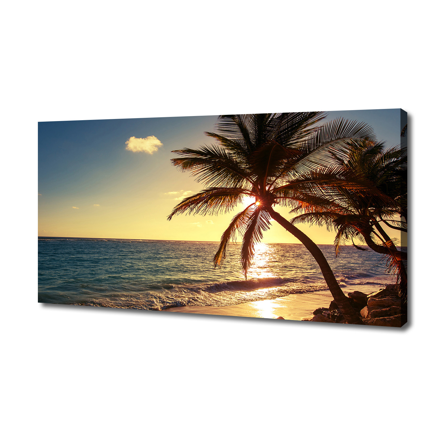 

Foto obraz na płótnie Tropikalna plaża 140x70 cm