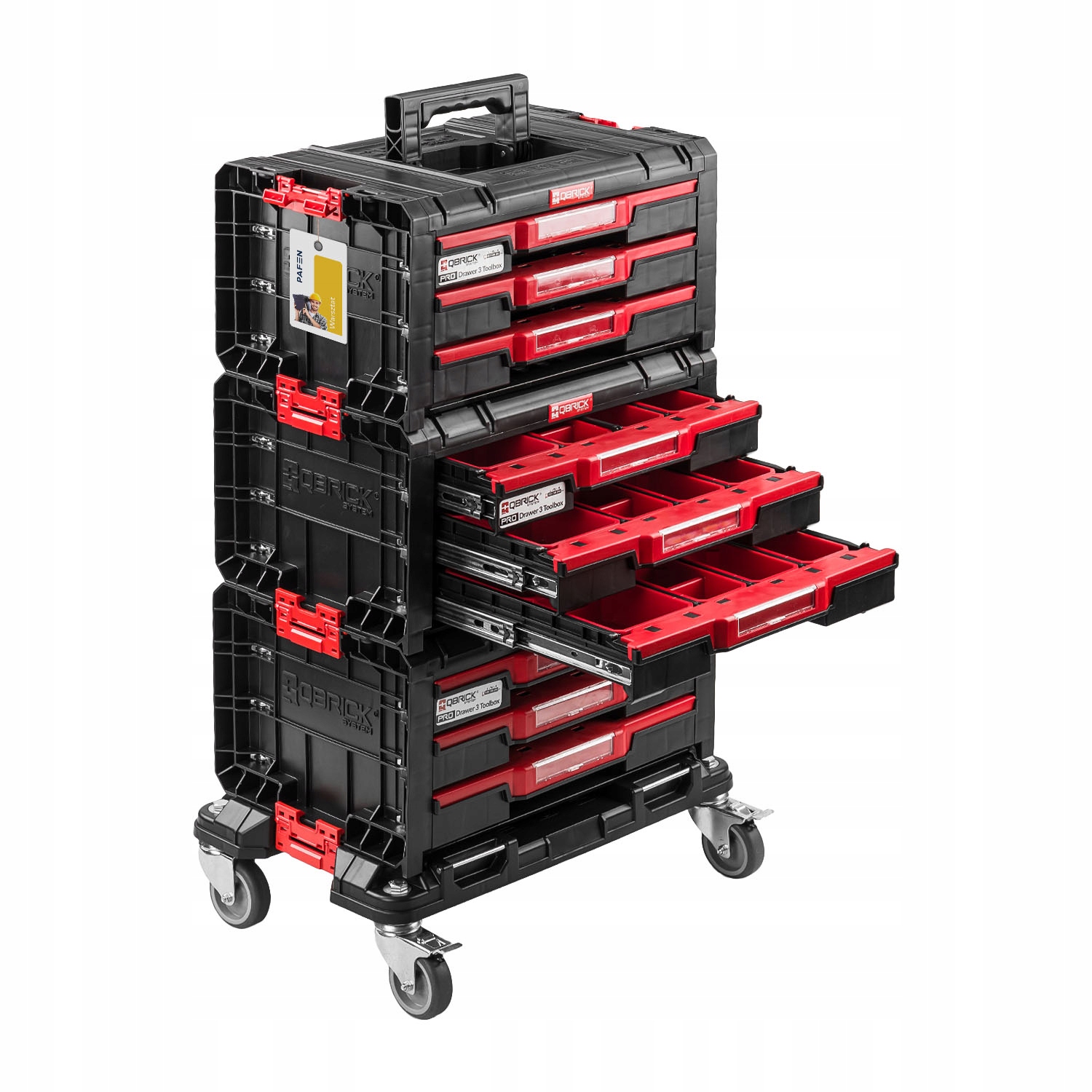 QB25 Qbrick Platforma Pro, 3 szt. Drawer 3 Pro Expert