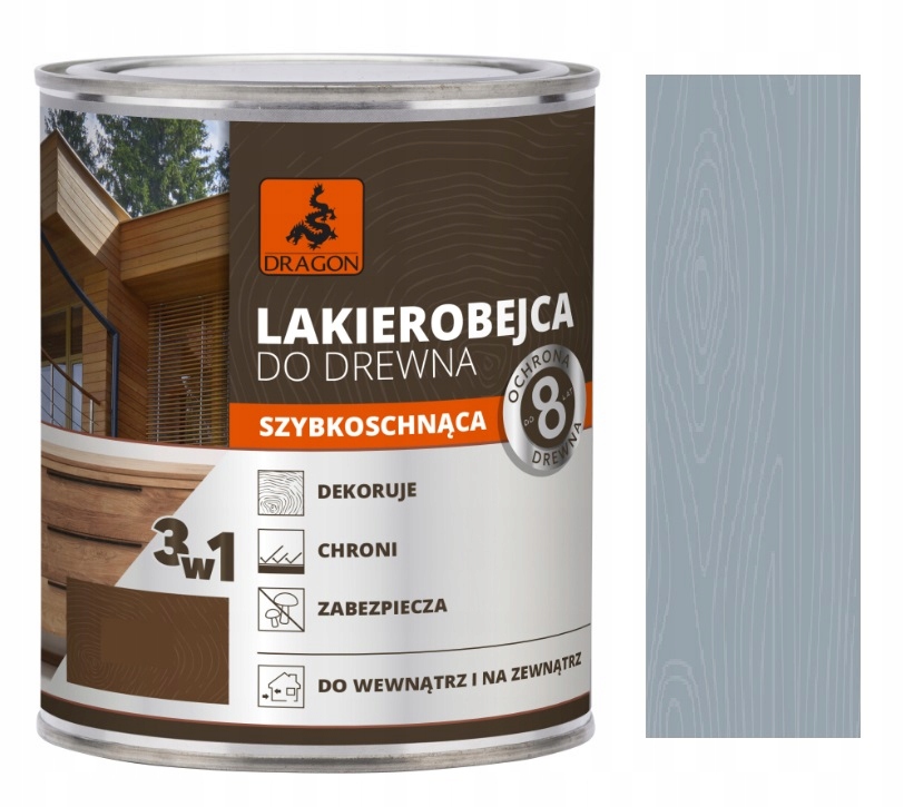 Dragon Rychleschnoucí Lakovací Hmota 3V1 5 L Šedá