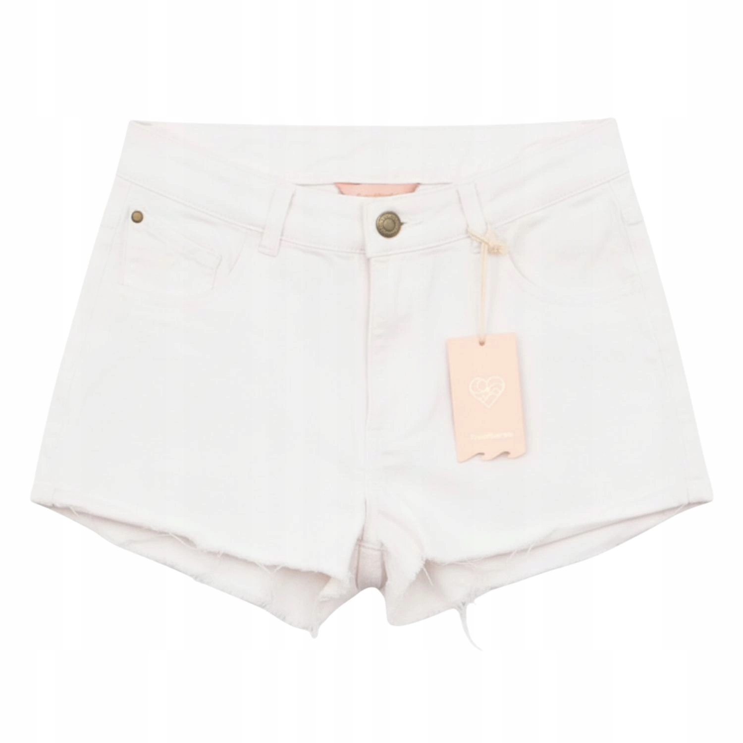 Dámské Kraťasy Femi Stories bílé, pohodlné bavlněné, vel. Xs