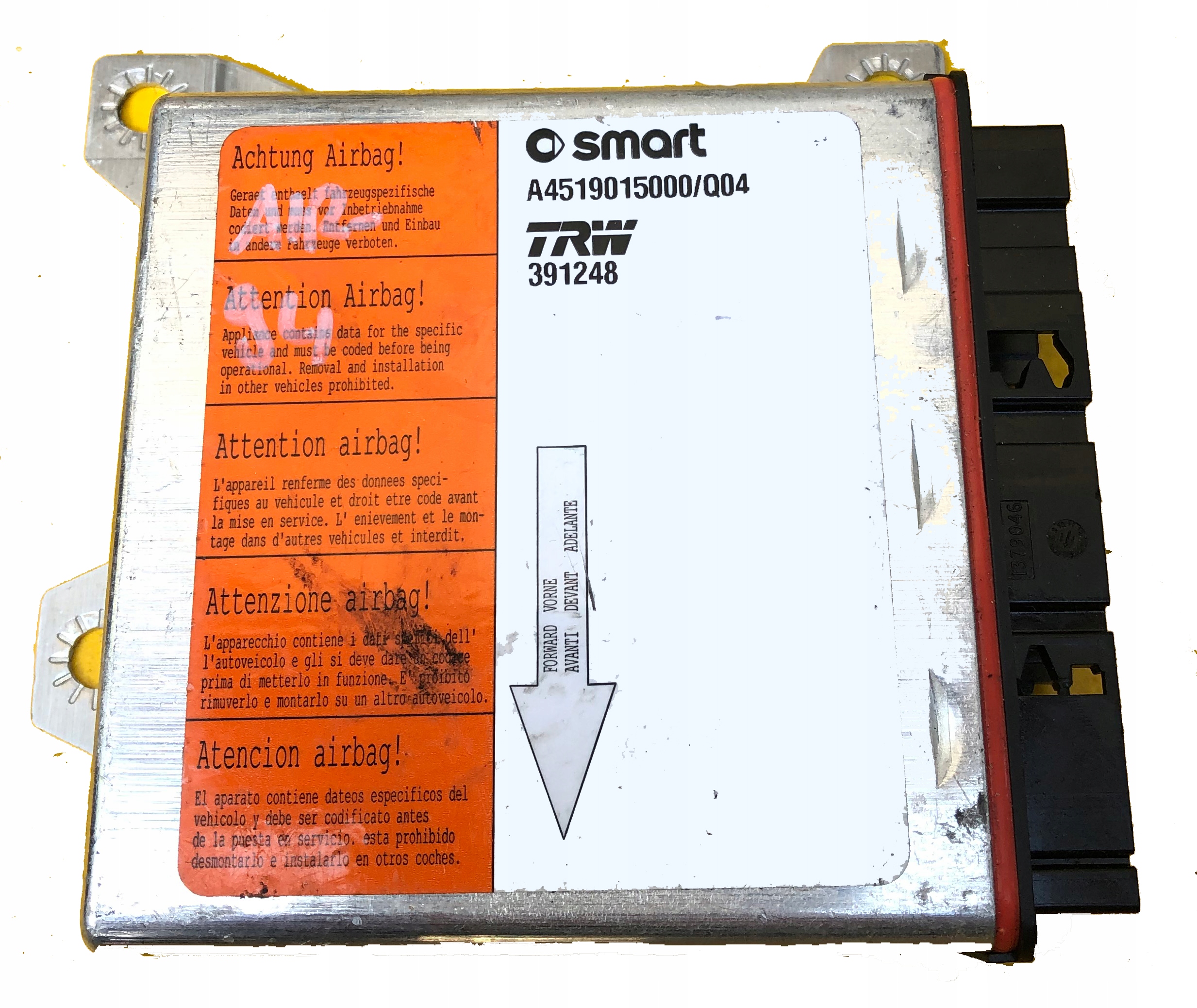 Sensor AIRBAG SMART FORTWO A4519015000