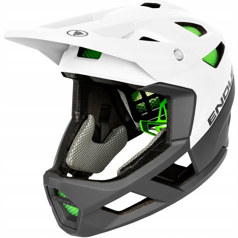 Endura Přilba MT500 Full Face E1518 integrální bílá L-XL (58-63 cm)