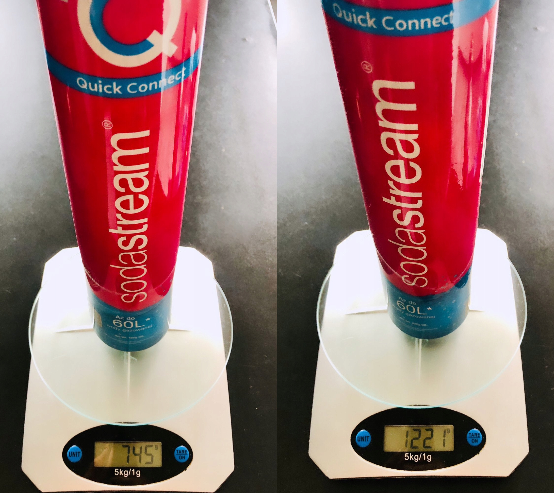 SODASTRIM butla Quick Connect nabój CO2 Kod producenta Butla CO2 do Sodastream Quick Connect