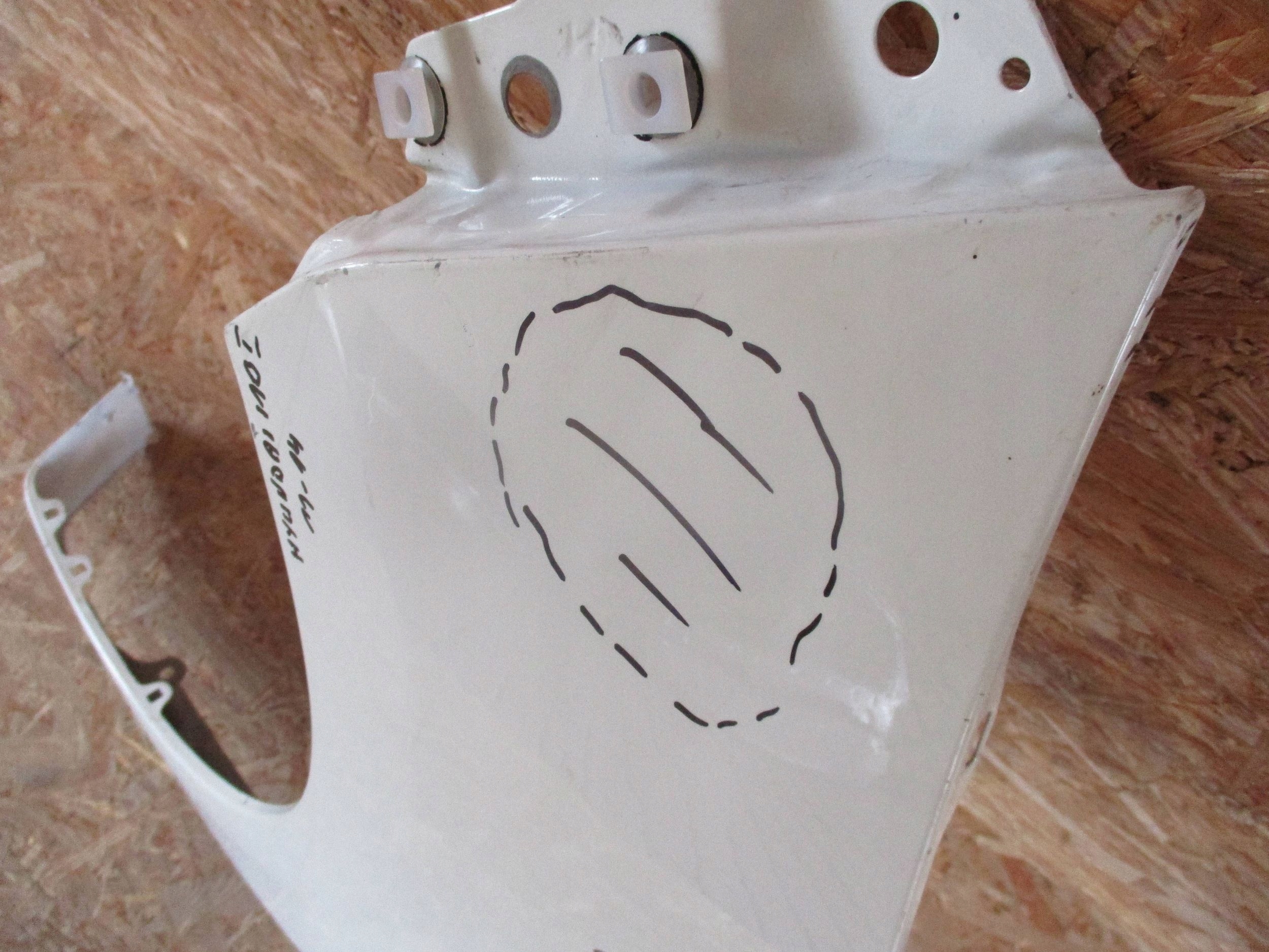 fender front front left HYUNDAI I10 and 08