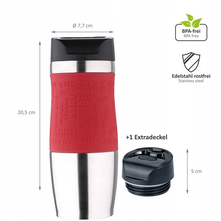 KUBEK TERMICZNY TERMOS 400 ml kawa herbata Kod producenta 6924392021099