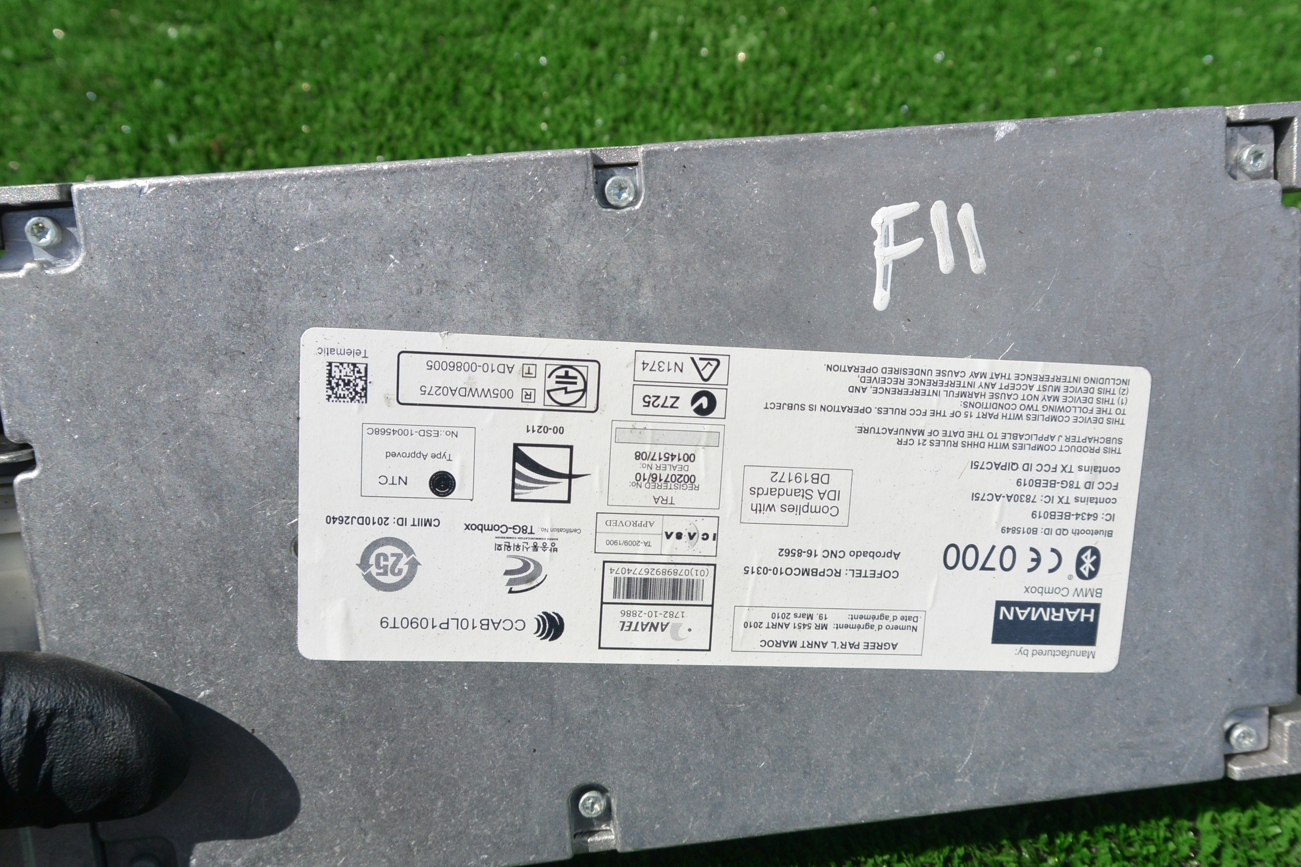 control unit module COMBOX BLUETOOTH BMW 5 F10 F11 6799659