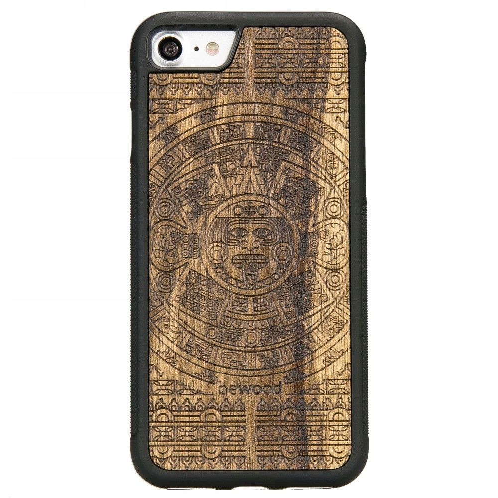 Etui Bewood do iPhone Se 2020 Kalendarz Aztecki Limba