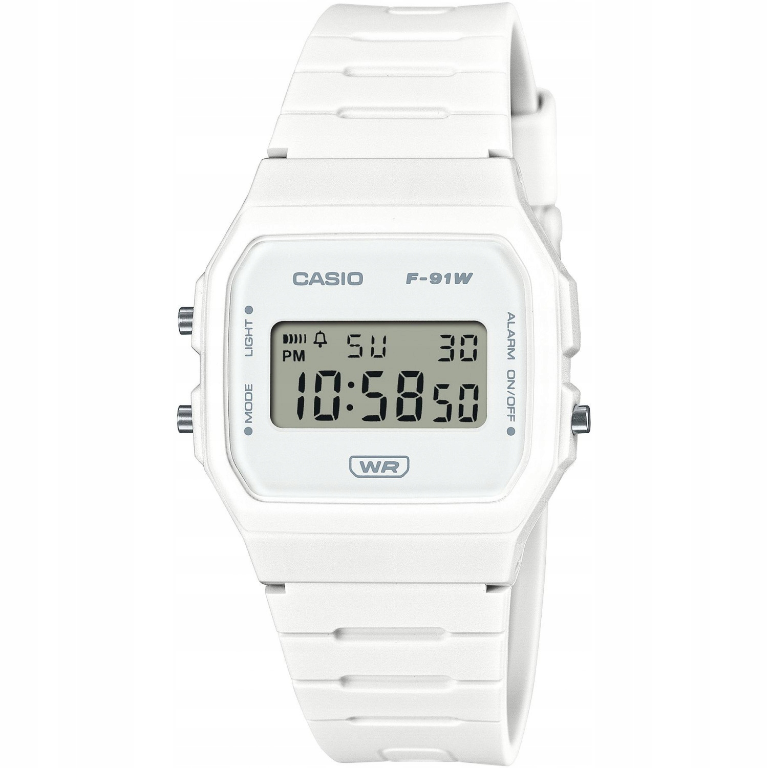 Casio Vintage F-91WB-7AEF bílý pásek