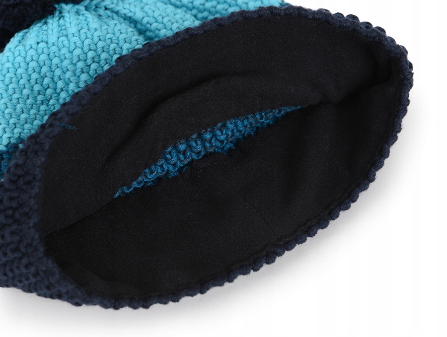 MARKOWA CIEPŁA CZAPKA ZIMOWA EISBAR STAR POMPON MU SKA 450 WEŁNA MERINO Marka Eisbär