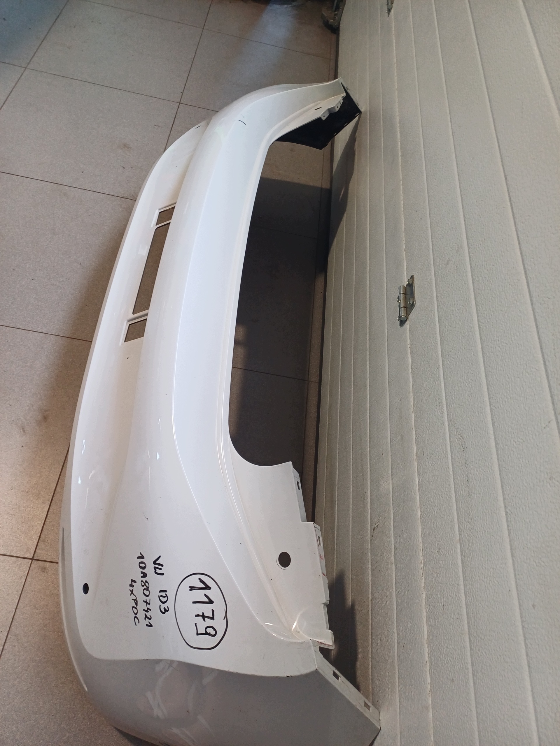 bumper rear part rear VW ID 3 10A807421 4 X PDC