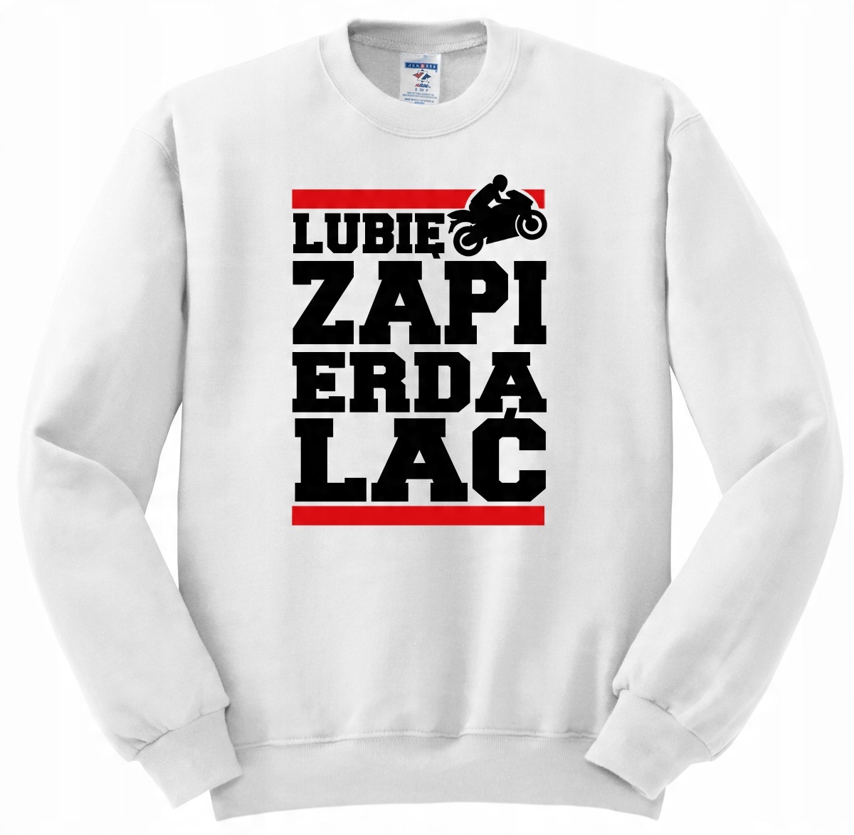 

Bluza Męska Na Motor Lubię Zapierdalać Prezent XL