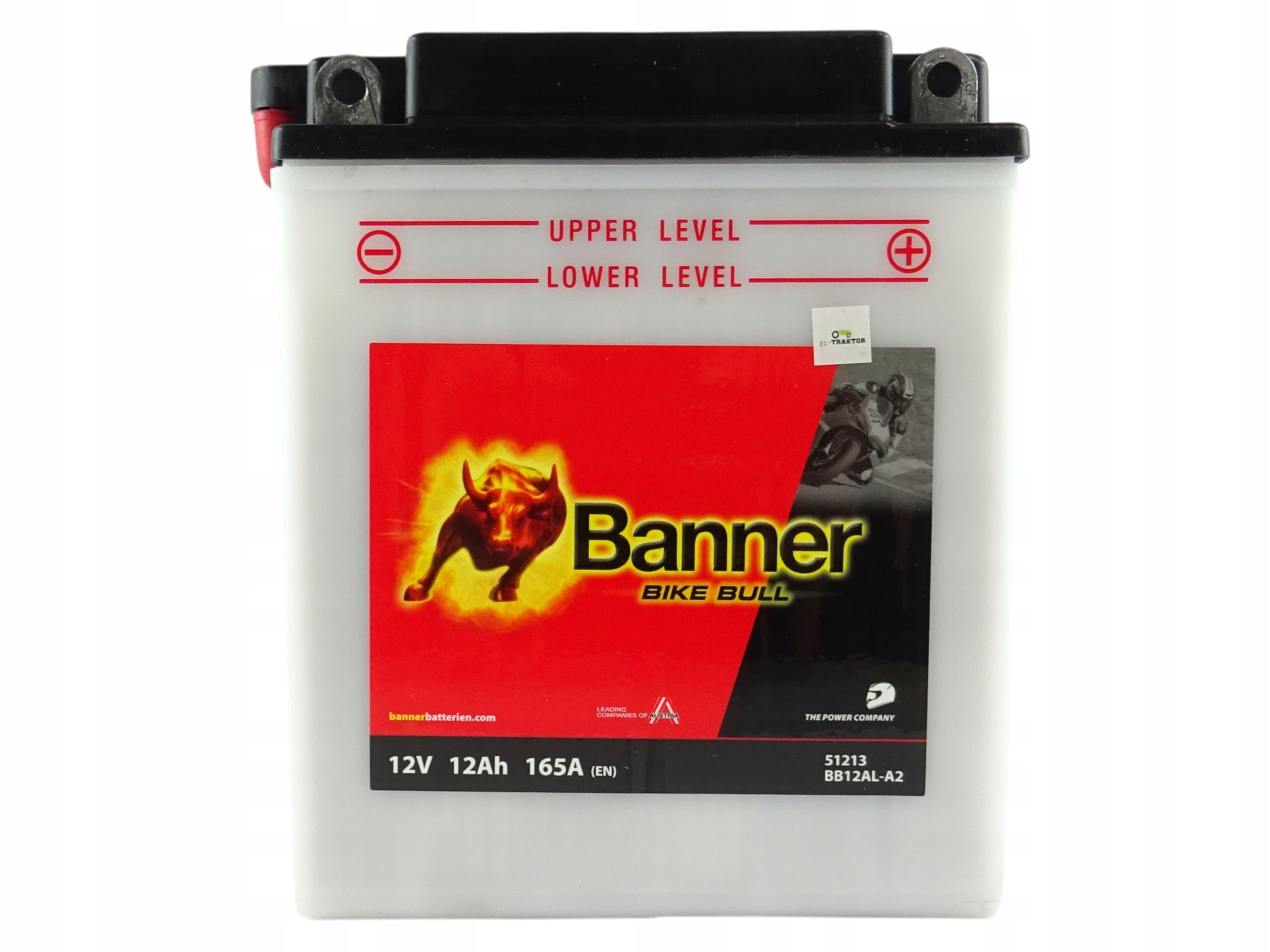 Akumulator Banner Bike Bull 12Ah 165A 51213 BB12AL-A2 YB12AL-A2