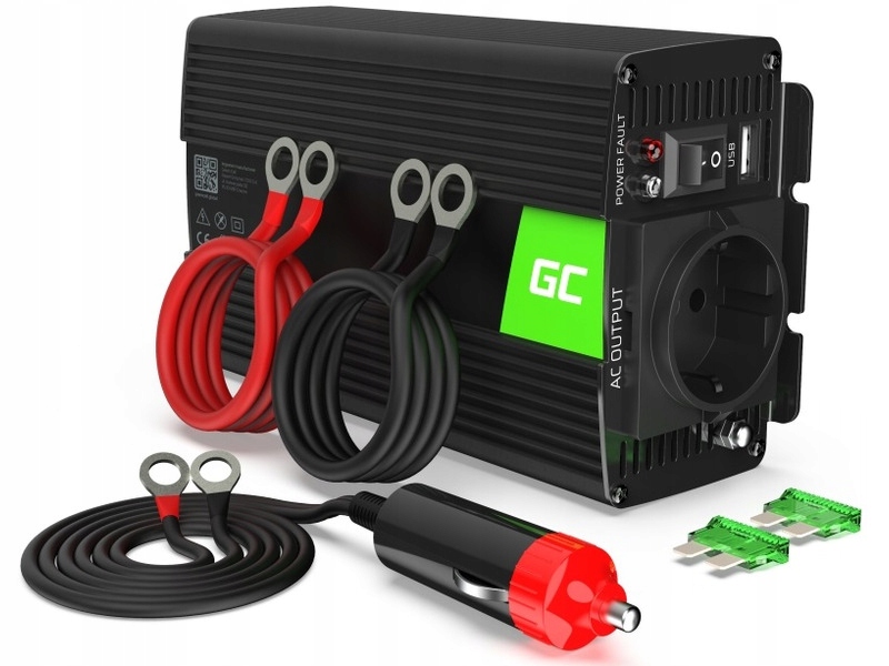 

Przetwornica Green Cell 24V na 230V 500W/1000W