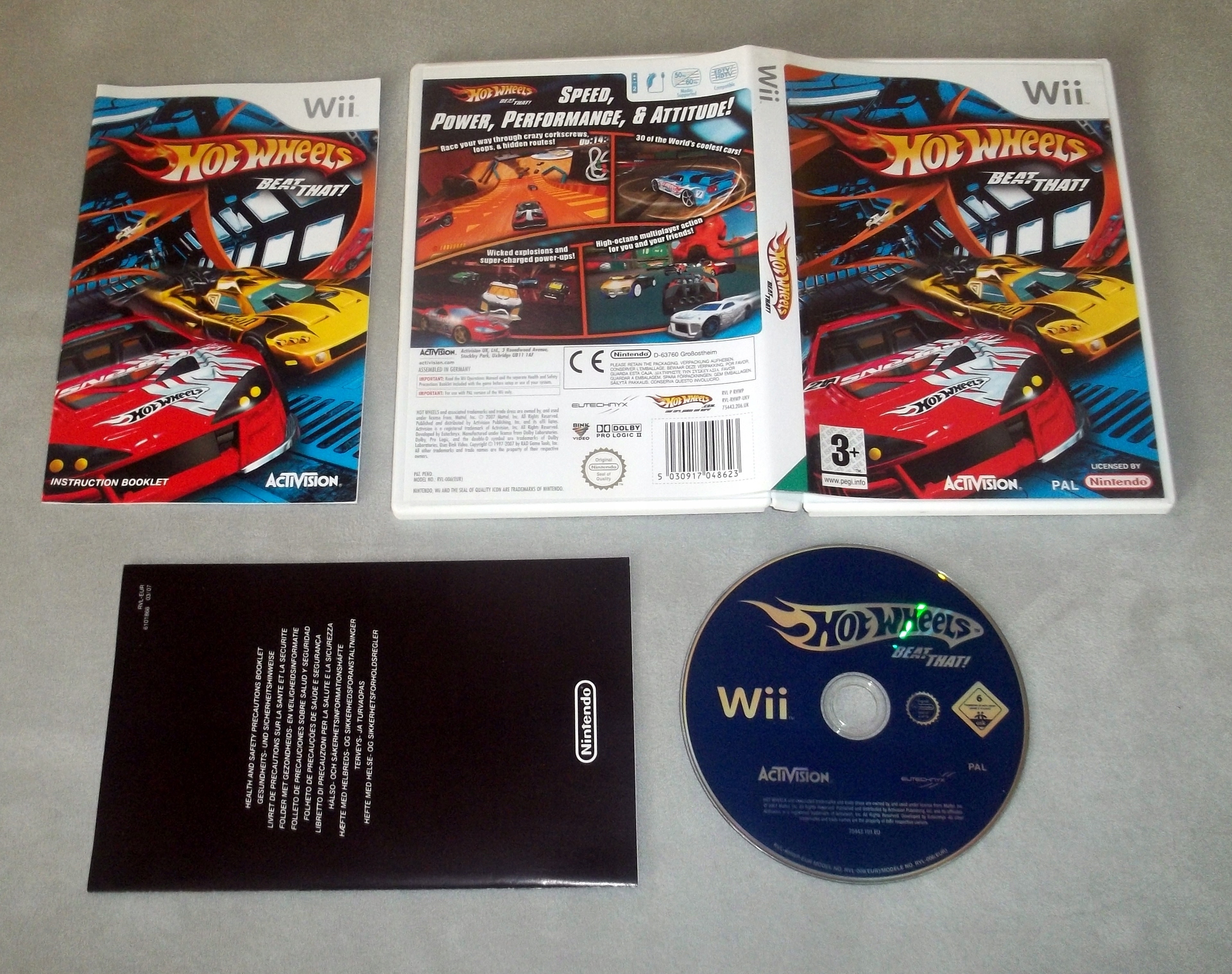 Hot wheels hotsell beat that wii