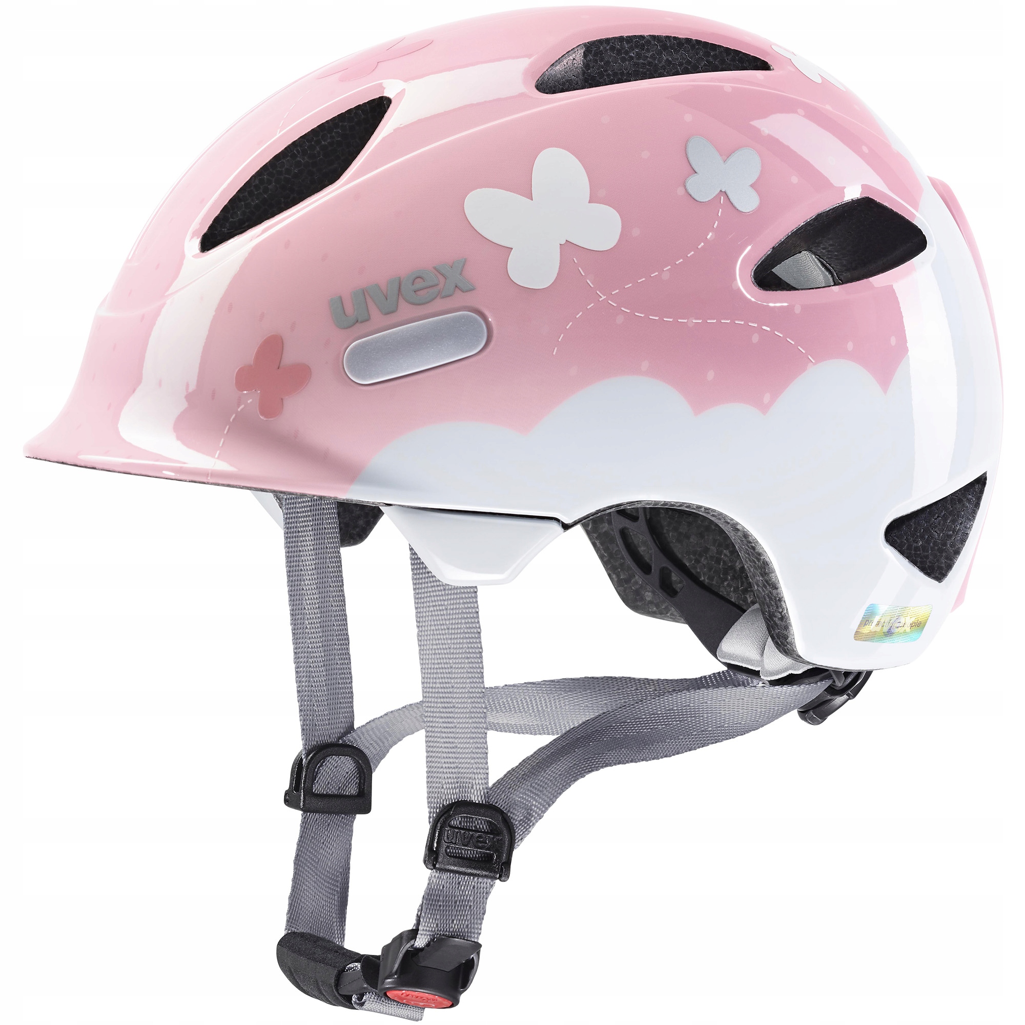 Kask Rowerowy Dziecięcy Uvex Oyo Style Różowy 45-50
