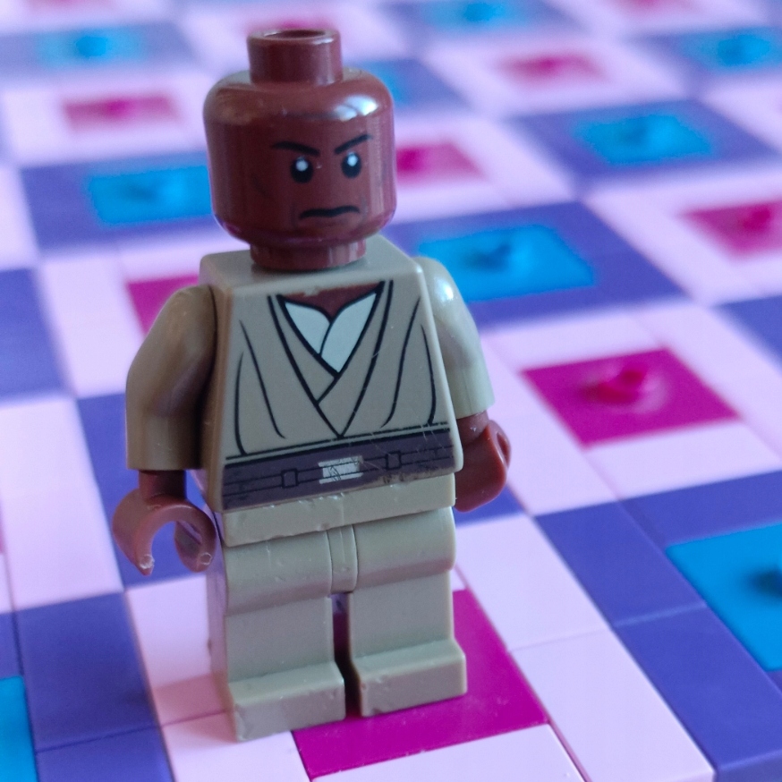 Lego Star Wars Minifig sw0417 Mace Windu 9526 12407300576 - Allegro.pl