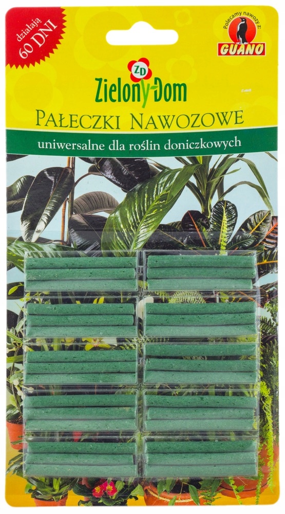 

Pałeczki nawozowe uniwersalne do doniczkowcyh 30sz