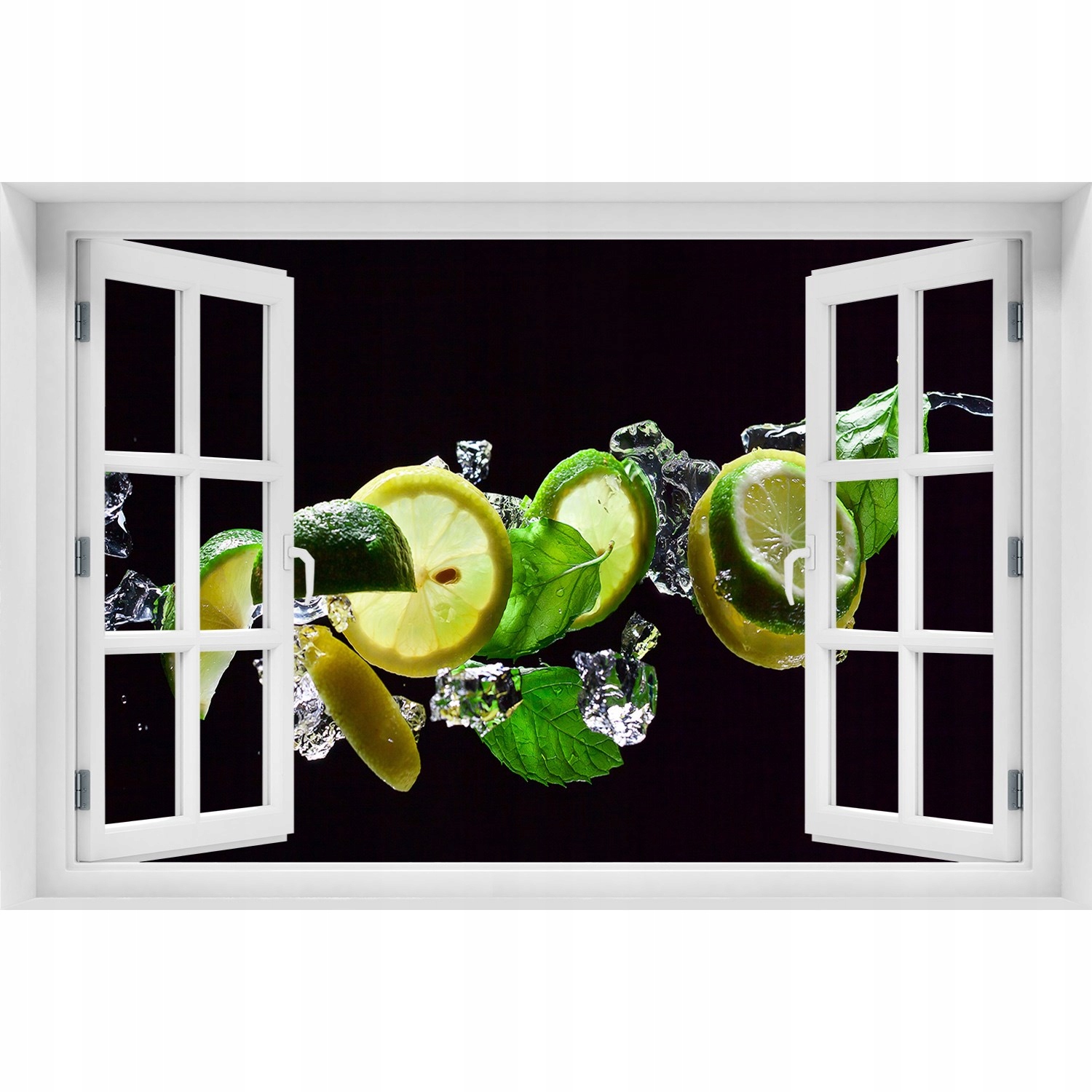 

Naklejka ścienna Okno samoprzylepne Mojito 90x60